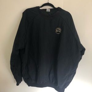 Vintage Pebble Beach Black Windbreaker
